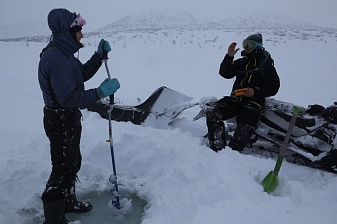 Нерест подо льдом: на Камчатке изучают холодолюбивых гольцов заповедных водоёмов. Фото 1