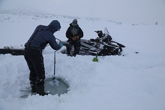 Нерест подо льдом: на Камчатке изучают холодолюбивых гольцов заповедных водоёмов. Фото 6